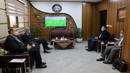  دیدار رئیس بانک قرض الحسنه مهر ایران با دکتر دانائی رئیس دانشگاه علوم پزشکی استان سمنان